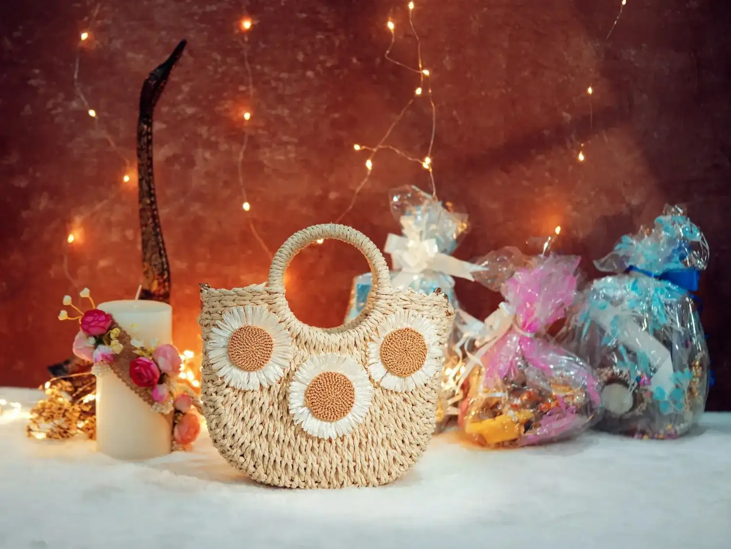 Product photography of basket